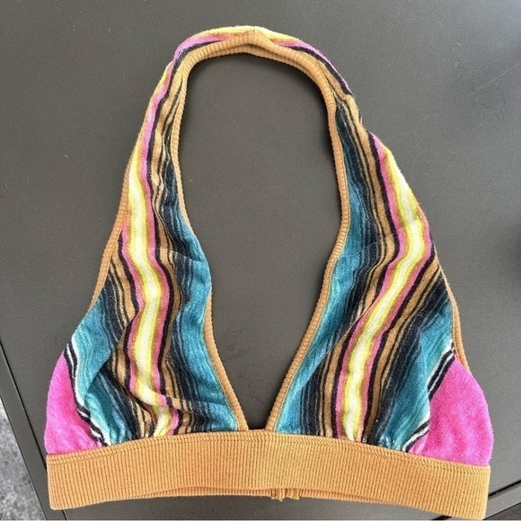 3 for $22✨Out From Under Urban Outfitters Multicolor Halter Bralette Size S - Picture 4 of 6